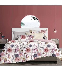 VALERIA COMFORTER SET MAUVE