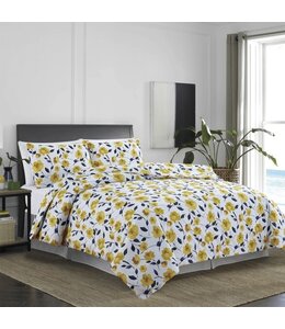 DAFFODIL DUVET COVER SET YELLOW