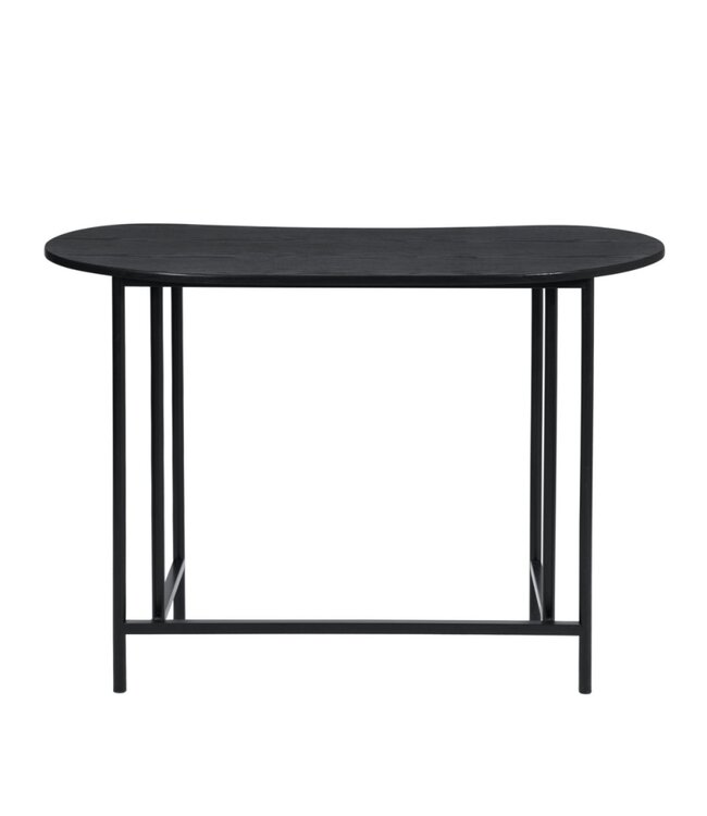 ATELIER DU NORD GERIUDE FOLDING COMPUTER/OFFICE DESK -METAL FRAME BLACK 43x22x30"