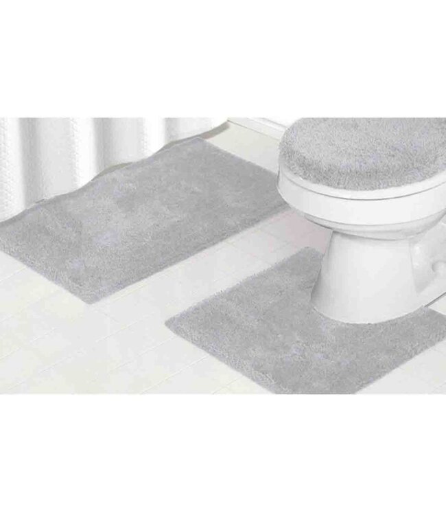 SPA 3pc BATH MAT w/LATEX BACK AST