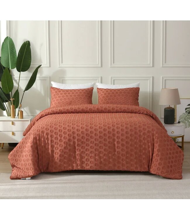 TUFTED 3pc COMFORTER SET