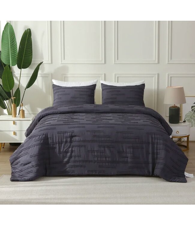 TUFTED 3pc COMFORTER SET