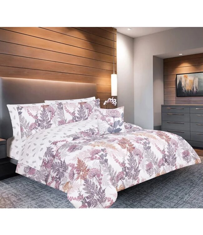 AGATHA 8pc COMFORTER SET AST