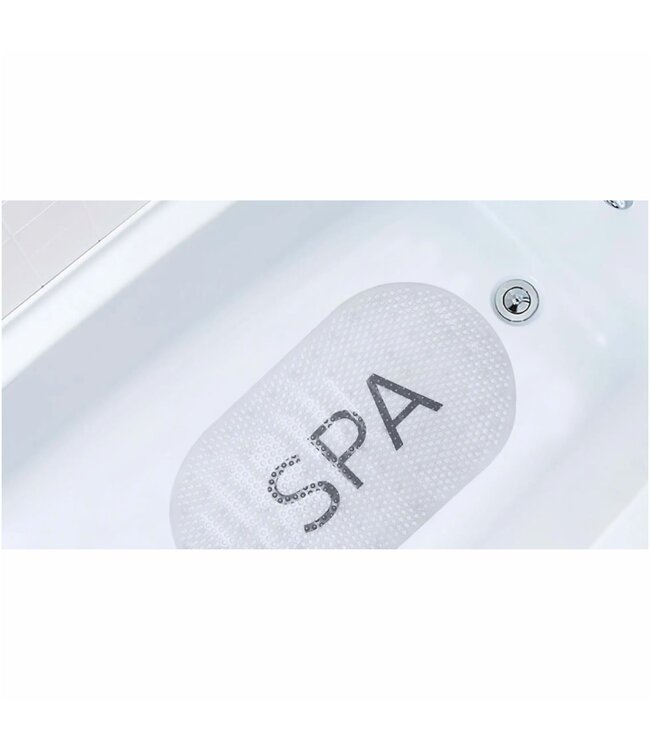 LE SPA SPA TRANQUILITY TUB MAT CLEAR 15X27"