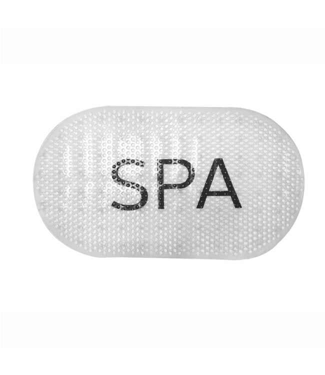 LE SPA SPA TRANQUILITY TUB MAT CLEAR 15X27"