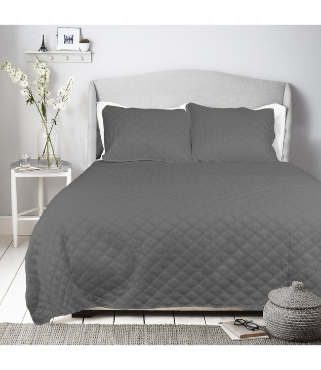 ADRIEN LEWIS QUENTIN DIAMOND QUILT SET