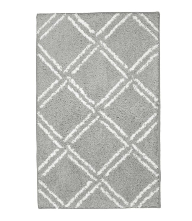 LE SPA DIAMOND TUFTED BATH MAT AST 20X30