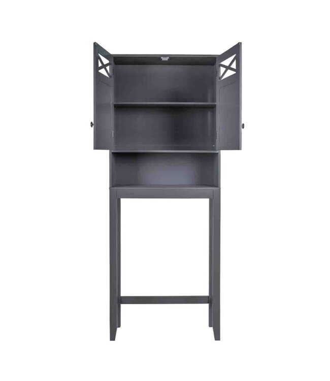 STUDIO 707 OVER THE TOILET STORAGE CABINET 26"X8"X66.5"