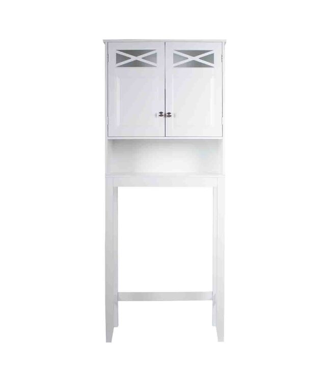 STUDIO 707 OVER THE TOILET STORAGE CABINET 26"X8"X66.5"