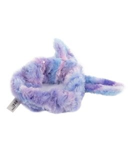 PLUSH BATH HEAD BAND LILAC MIX