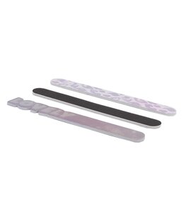 3Pc NAIL FILE SET LILAC MIX