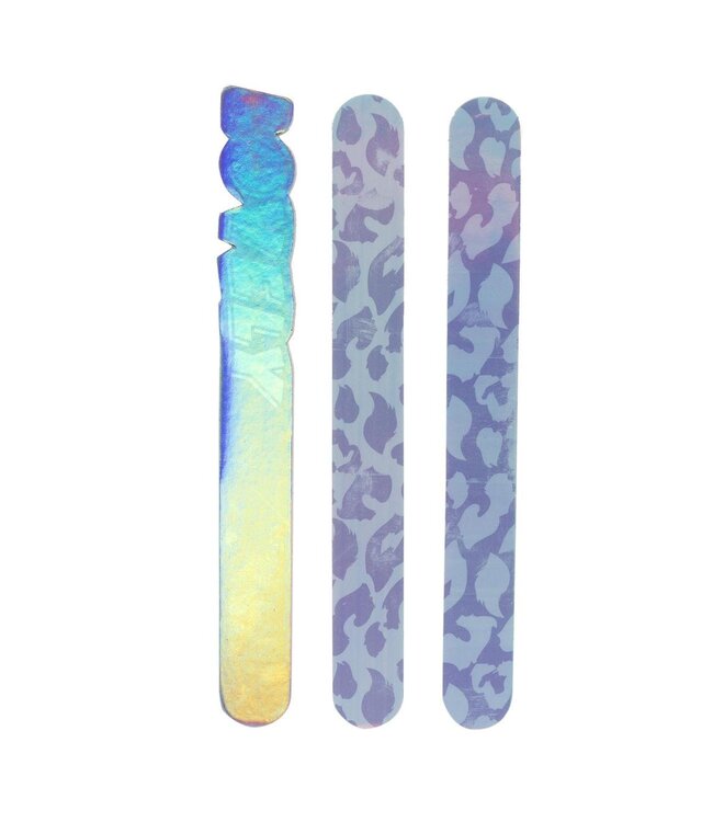 3Pc NAIL FILE SET LILAC MIX