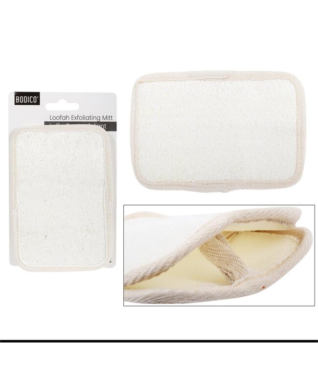 LOOFAH EXFOLIATING MITT