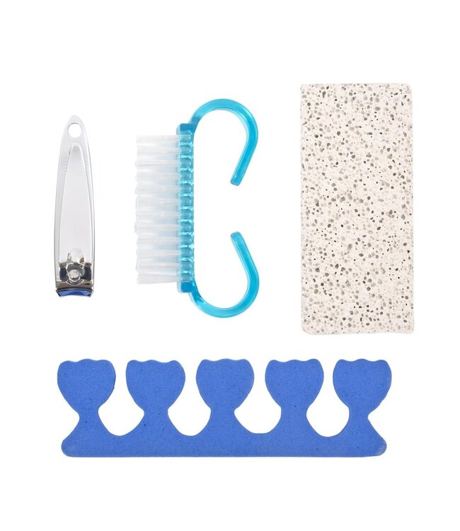 4PC PEDICURE SET ASST