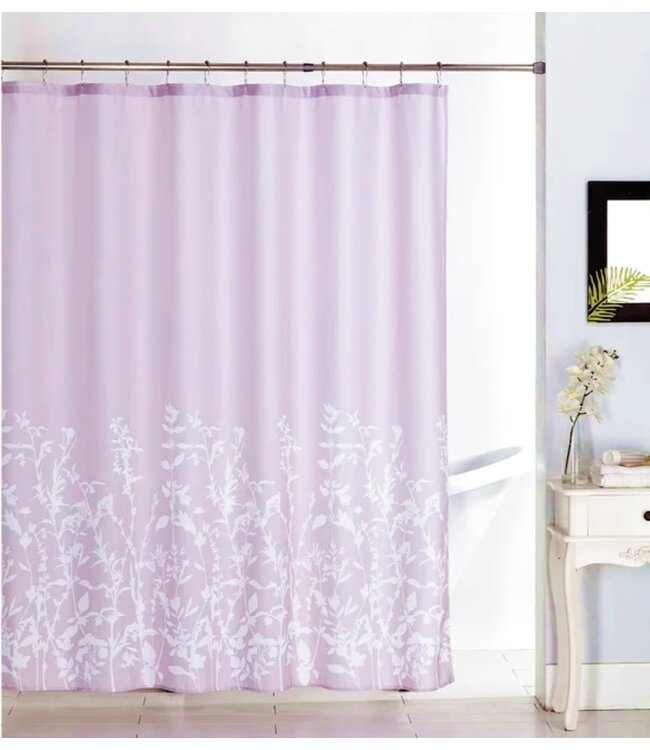 ASHLEY PRINTED SHOWER CURTAIN AST 70X72"