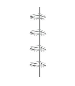4 TIER SHOWER TENSION POLE CADDY