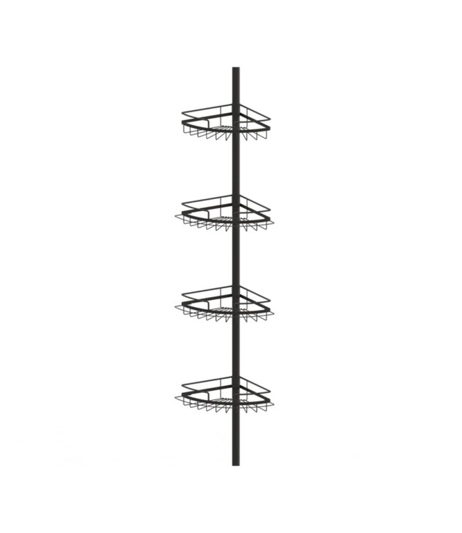 4 TIER SHOWER TENSION POLE CADDY