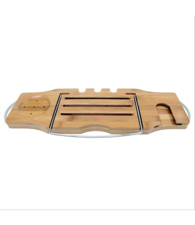TRANQUILITY BAMBOO BATH CADDY 7X19-33.5" (MP8)