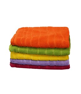 WAVE BRIGHT BEACH TOWEL AST 28X58"