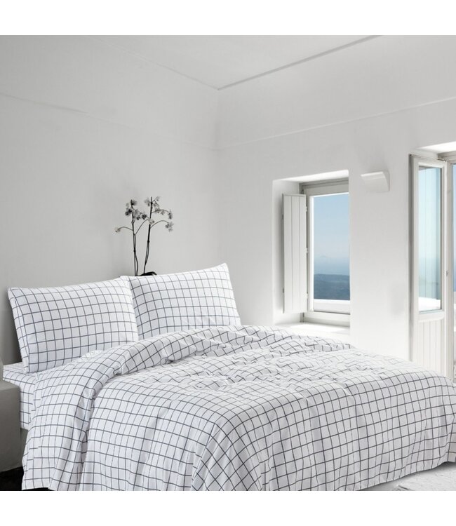 PERCY PLAID MF SHEET SET AST