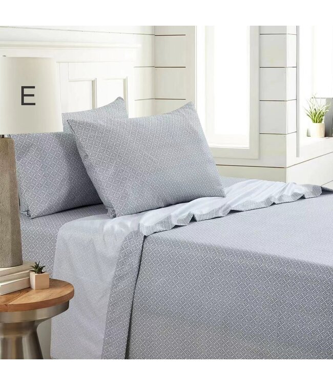 HAWKINS COLLECTION MICROFIBER SHEET SET AST