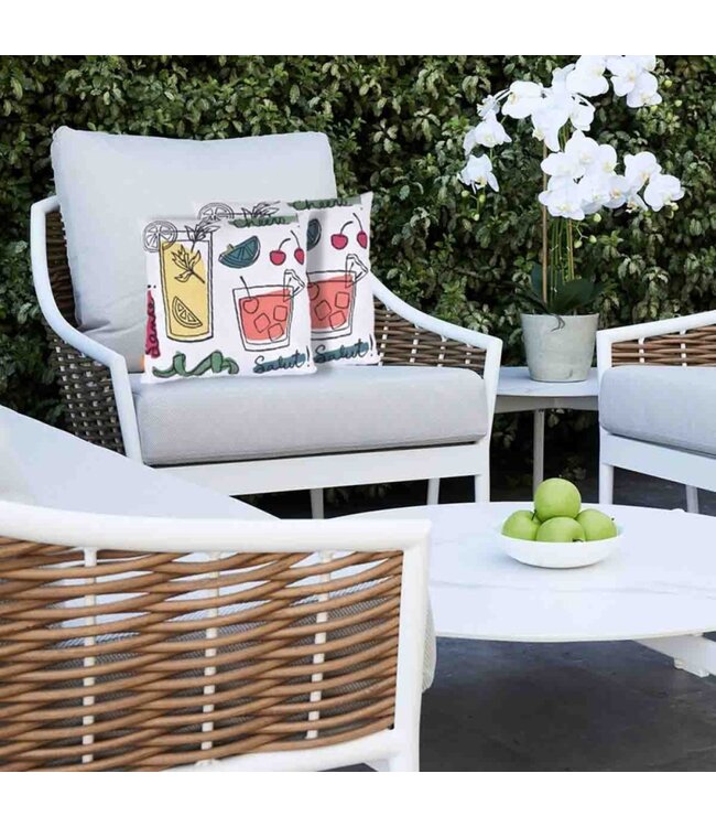 OUTDOOR ALOHA COLLECTION CUSHION AST 17X17"