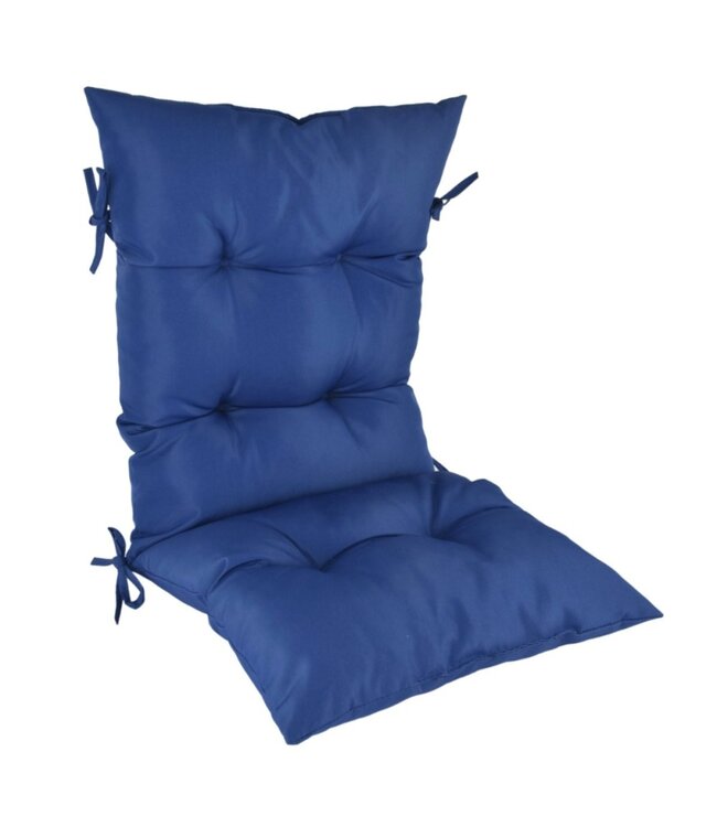OUTDOOR ELOISE COLLECTION HIGH BACK CHAIR PAD SOLID 42X17"