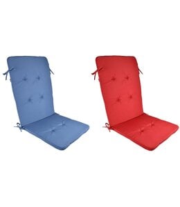 OUTDOOR BALI COLLECTION HIGH BACK CHAIR PAD SOLID 42X17"