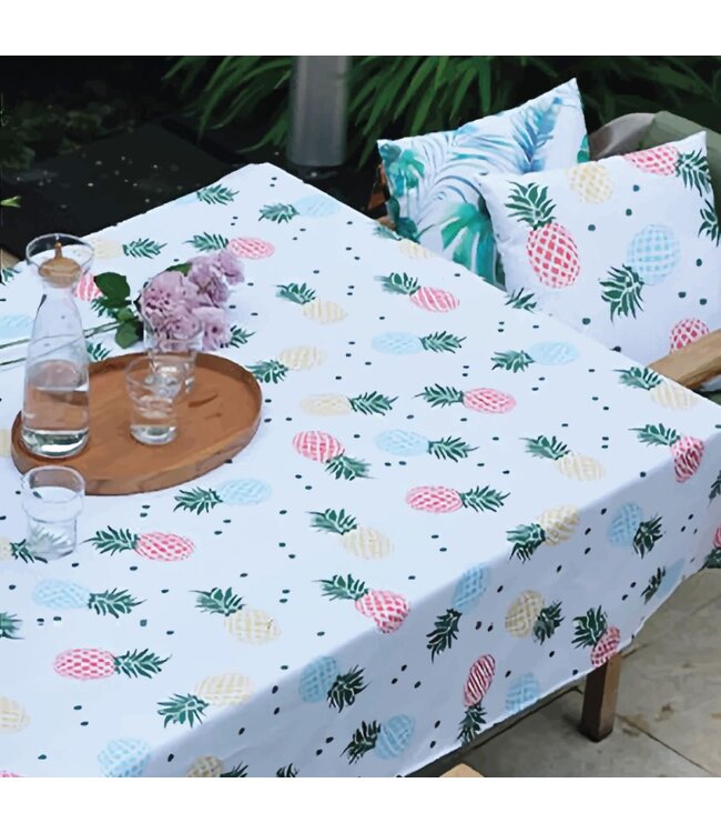 OUTDOOR ALOHA COLLECTION TABLECLOTH AST 52X70"