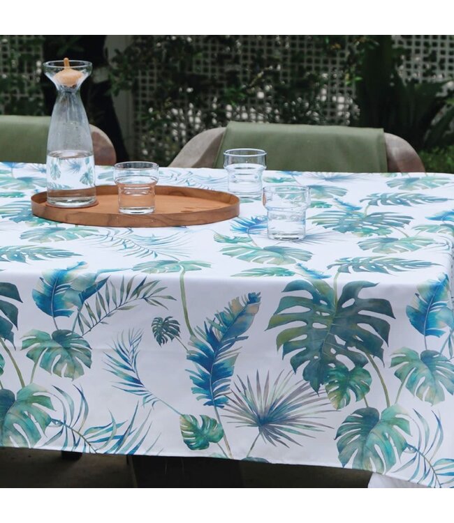 OUTDOOR ALOHA COLLECTION TABLECLOTH AST 52X70"