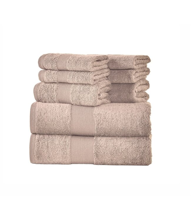 CAMELOT 8pc COTTON TOWEL SET