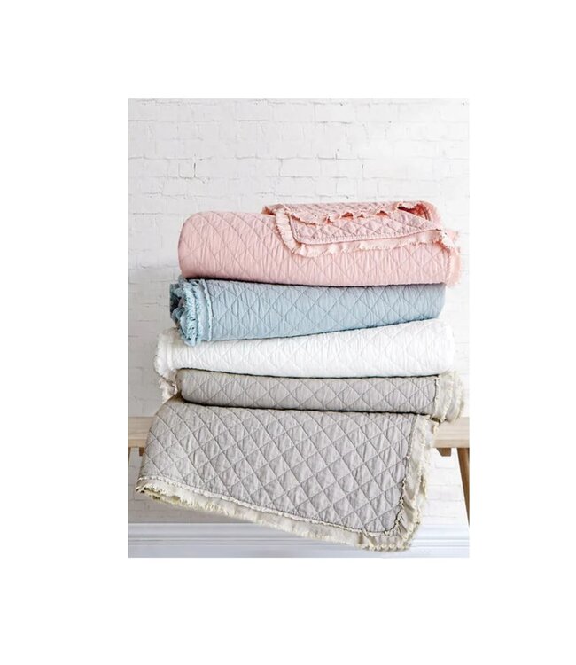 LAUREN TAYLOR FREYA QUILT SET AST