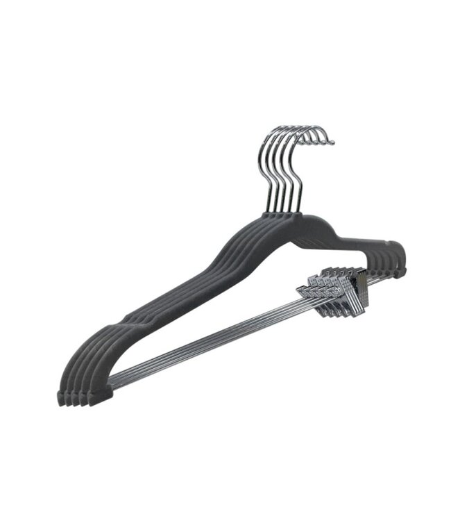 5pk NON-SLIP HANGER w/CLIP