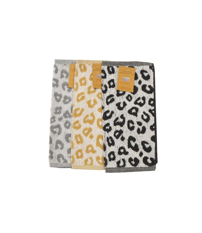 LEOPARD COLLECTION LT GREY or DK GREY or BEIGE