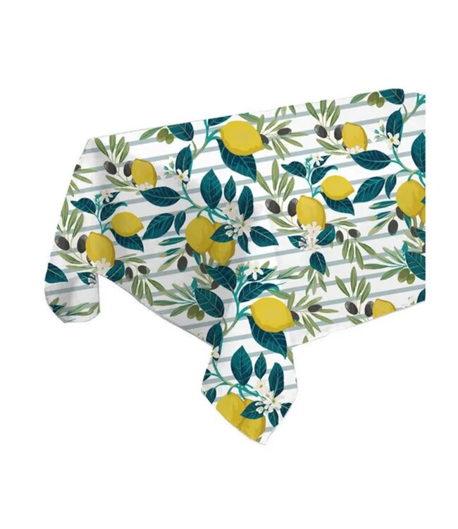 SOL DE MARE CABANA OUTDOOR TABLECLOTH AST 52X70"