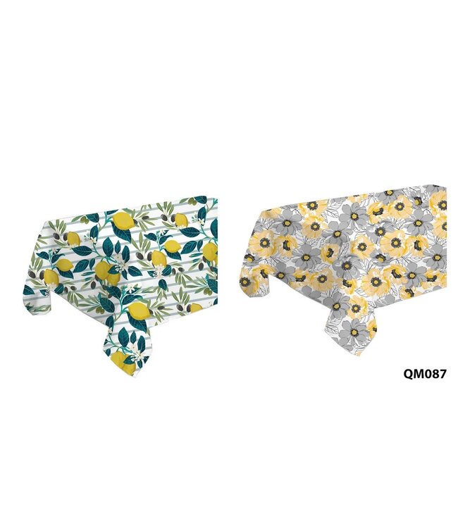 SOL DE MARE CABANA OUTDOOR TABLECLOTH AST 52X70"