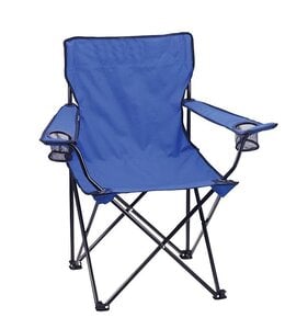 SOL DE MARE FOLDING CAMPING CHAIR w/CUP HOLDER AST 20X20X31.5" INCLUDES CARRY BAG(MP6)