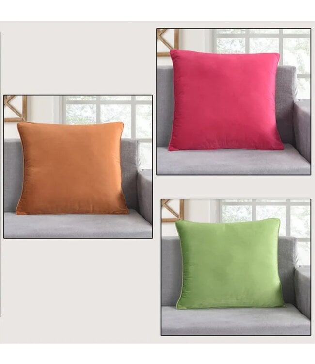 LAUREN TAYLOR VERONIQUE VELVET CUSHION AST 18x18"