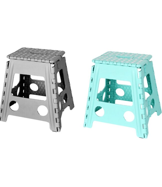 STUDIO 707 FOLDING STEP STOOL AST 11.4" x 8.7" x 15.4"