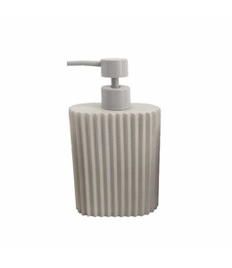 ZUNTO RESIN LOTION DISPENSER GREY