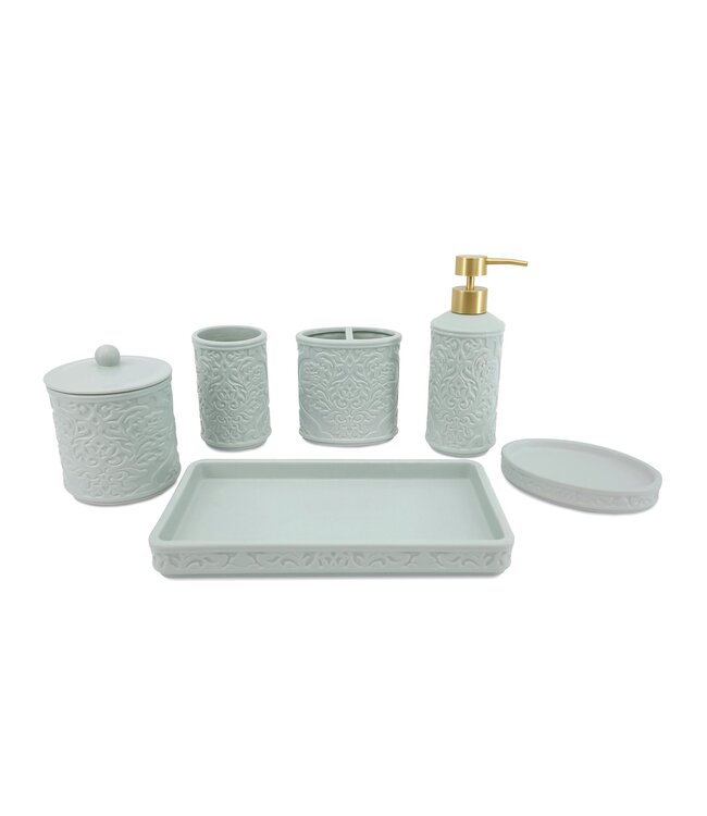 MENTARI CERAMIC LOTION DISPENSER SEAFOAM