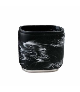 MARBLE TOOTHBRUSH HOLDER BLACK