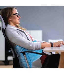 WEIGHTED FLEECE WAIST HEATING or COOLING BELT