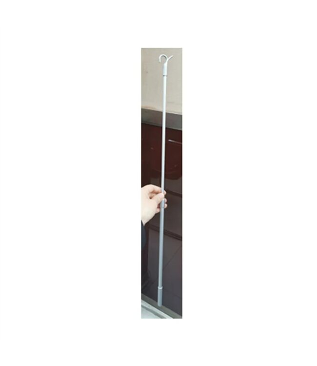 LAUREN TAYLOR CORDLESS BLIND EXTENDABLE WAND WHITE 21"X38"