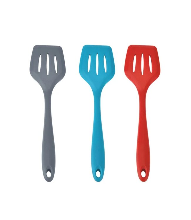 A LA CUISINE SILICONE KITCHEN TOOL - WIDE SLOTTED TURNER AST