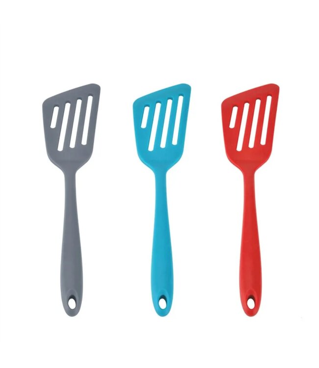 A LA CUISINE SILICONE KITCHEN TOOL - SLOTTED TURNER AST
