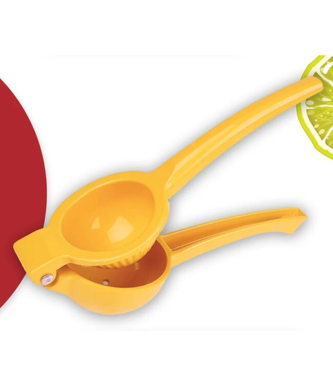 A LA CUISINE SILICONE KITCHEN TOOL - LEMON SQUEEZER YELLOW