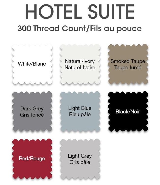 *10'' DP HOTEL LINEN 300TC COTTON SHEET SET