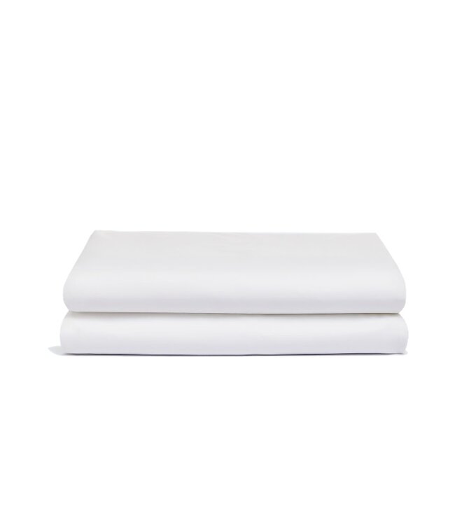 *HOSPITALITY T300 COTTON FLAT SHEET WHITE
