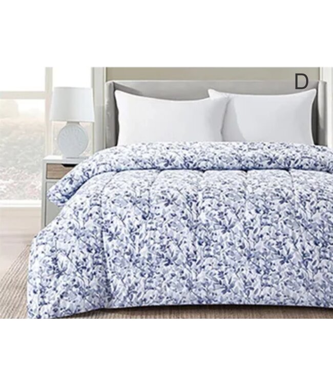 STUDIO 707 FLORAL PRINT COMFORTER ASSORTED